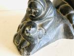 Inuit Soapstone Seal Carving by Daniel Kanajuk