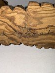 1976 Signed Inuit Seal Hunter Wood Carving