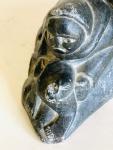 Inuit Soapstone Seal Carving by Daniel Kanajuk