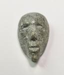 Inuit Soapstone Face Sculpture Art Piece