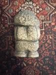 Inuit Soapstone Carving Figure - Handcrafted Arctic Art