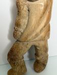 Alaskan Inuit Style Hand Carved Bone Figurine