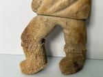 Alaskan Inuit Style Hand Carved Bone Figurine