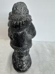 Inuit Soapstone Carving of Couple - Signed Artwork