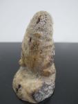 Inuit Soapstone Seal Sculpture - Signed Art Piece