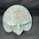 Hand Carved Stone Face Sculpture for Garden