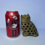 Soapstone Owl Sculpture: Mother and Baby Figurine