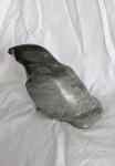 Winnie Eyaituk Green Soapstone Bird Carving