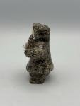 Vintage 3" Inuit Carved Soapstone Eskimo Statue