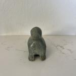 Hand Carved Inuit Soapstone Seal Figurine