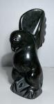 Signed Vintage Inuit Soapstone Bird Carving 13”