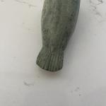Hand Carved Inuit Soapstone Seal Figurine