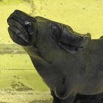 Hand Carved Water Buffalo Stone Figurine 5