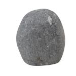 Black Soapstone Inuit Face Carving by Josi E.E