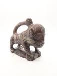 Hand-Carved Soapstone Foo Dog Sculpture 4.75"x5