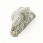 Handcrafted Soapstone Seal Inuit Art Carving 3.5