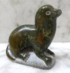 Hand Carved Inuit Soapstone Seal Art Piece