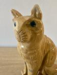Huamanga Stone Cat Figurine from Peru