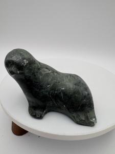Inuit Seal Carving, Signed 1979 Alaska