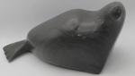 Hand Carved Soapstone Sea Lion Figure - Signed