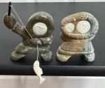 Original Beko A Look Inuit Soapstone Fisherman