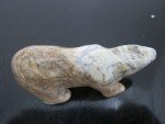 Inuit Soapstone Bear Carving Figurine, Signed