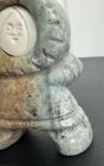 Original Beko A Look Inuit Soapstone Fisherman