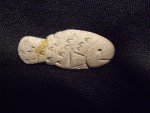 Hand Carved Inuit Soapstone Fish Sculpture