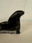 Inuit Soapstone Seal Carving, Vintage Style