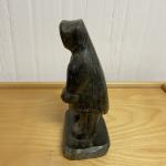 Inuit Hunter Soapstone Carving by DIMU