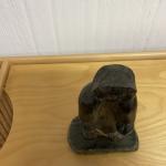 Inuit Hunter Soapstone Carving by DIMU