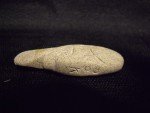 Hand Carved Inuit Soapstone Fish Sculpture