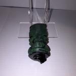 Handmade Green Stone Inuit Art Carving