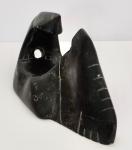 1995 Inuit Soapstone Carving of Eskimo and Seal