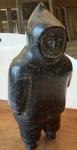 Soapstone Inuit Man Figure - 6" Tall