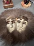 Alaskan Native Carved Masks and Totems Set