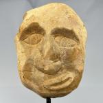David Marshall Stone Carved Character Head