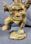 Vrg Inuit Soapstone Eagle Shaman Carving 1960s