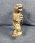 Vrg Inuit Soapstone Eagle Shaman Carving 1960s