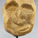 David Marshall Stone Carved Character Head