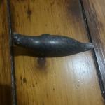 Hand Carved Inuit Seal Soapstone Sculpture