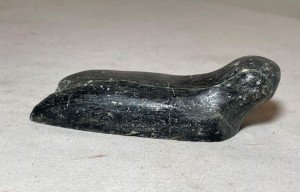 Antique Soapstone Seal Carving by Muckenheim