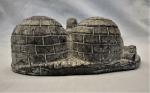 Inuit Family Figurine Igloo Carving from Canada