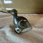 Inuit Handmade Stone Duck Bird Carving