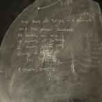 Mayan Calendar Slate Carving with Shark & Ray