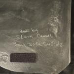 Mayan Calendar Slate Carving with Shark & Ray