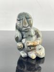 Inuit Art Hand Carved Stone Figure - 4.5