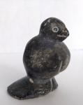 Josie Papialuk Soapstone Bird Carving, 1975