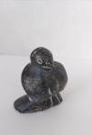 Josie Papialuk Soapstone Bird Carving, 1975