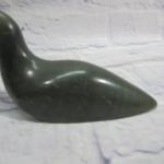 Inuit Soapstone Goose Sculpture - Unique Home Decor